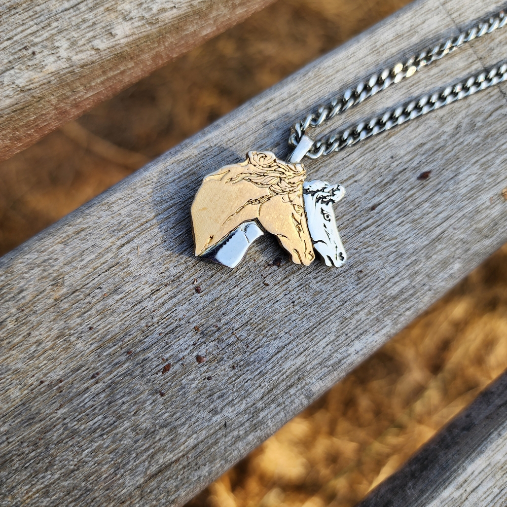 Horse Pendant Necklace